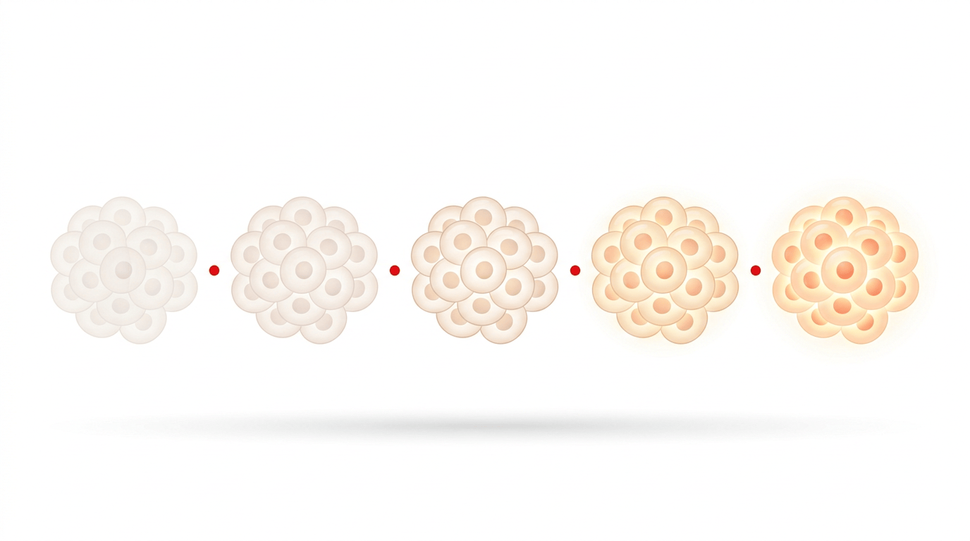 Cellular regeneration timeline
